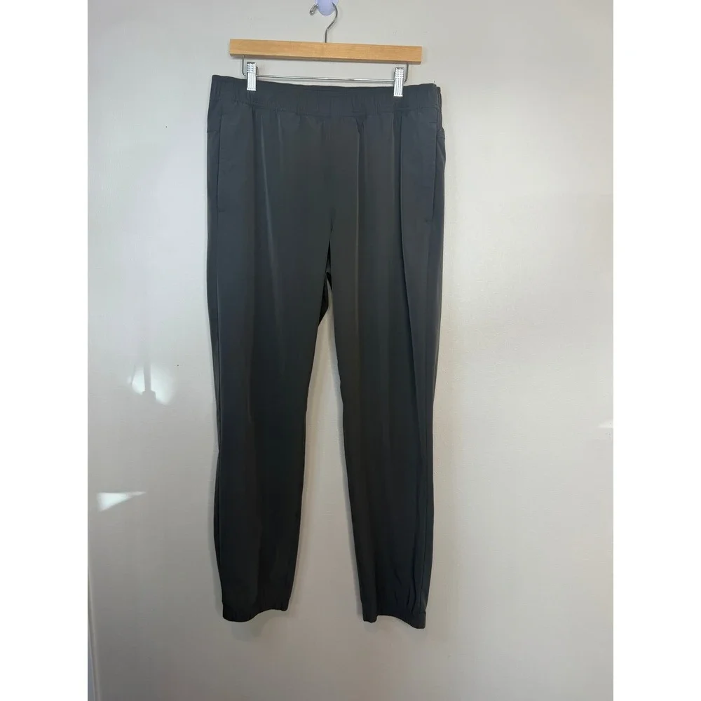 Soybu Men's Focus Balance Flexibility Joggers Gray Elastic Waist L